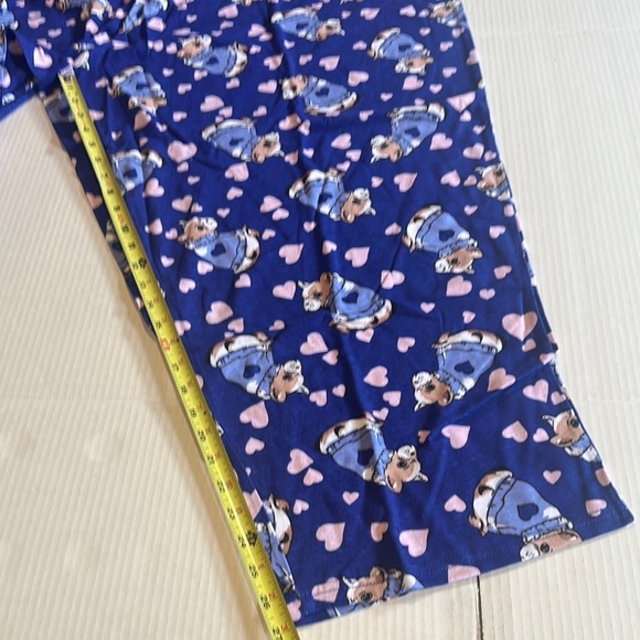 NWOT Dreams Co Pink & blue set Short Sleeve Tee with Graphic Design and bottoms - Picture 6 of 12